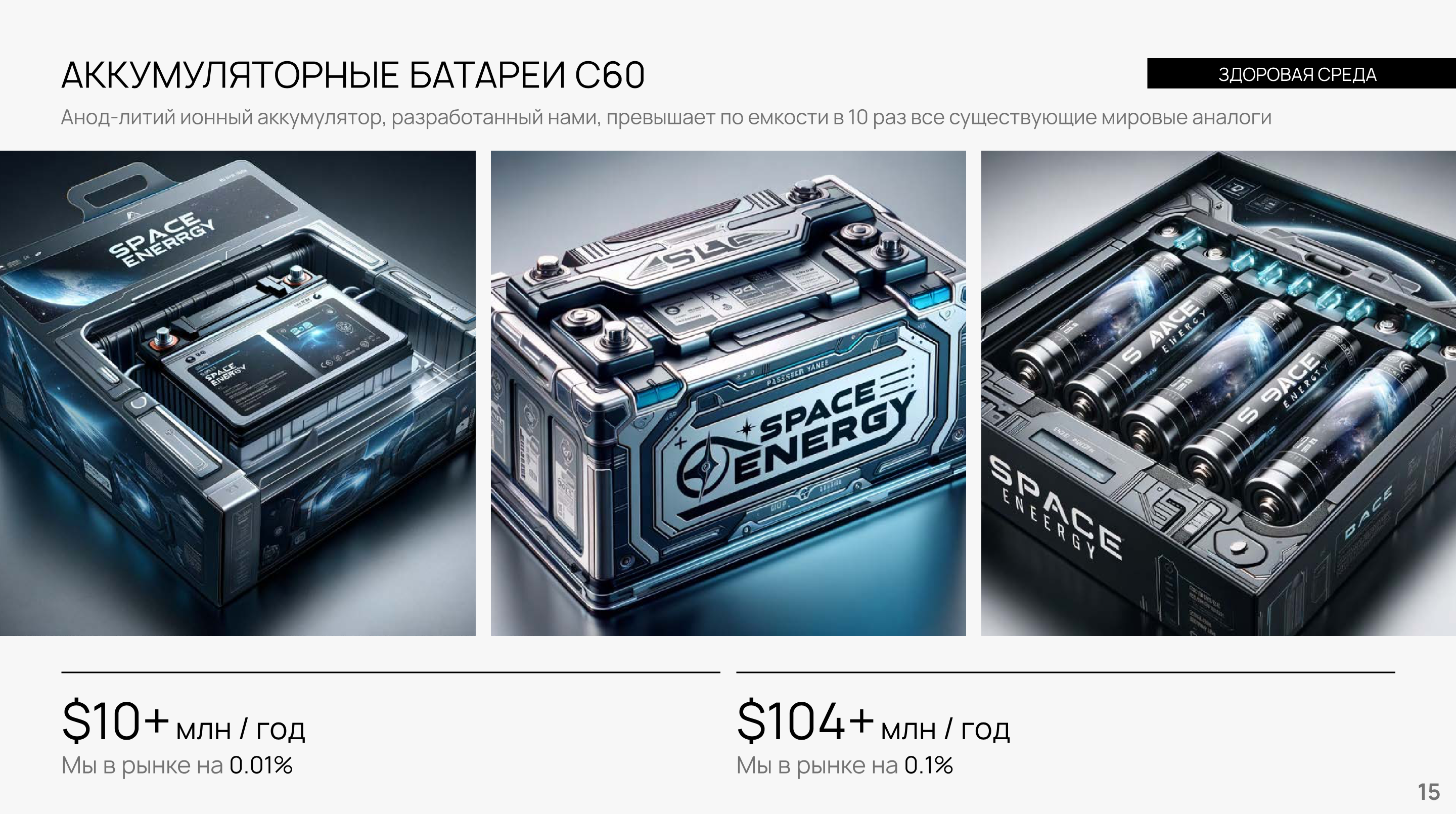 Аккумуляторы С60